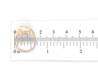 10k Gold 1.57 Carat Genuine Natural Gold Vein Quartz Ring Size 4.75 (#J7018)