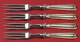 Benjamin Ben Franklin by Towle Sterling Silver Fruit Fork Set 4pc HHWS 6" Custom