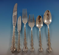 Feliciana by Wallace Sterling Silver Flatware Set For 8 Service 56 Pieces