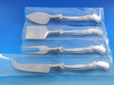 Waltz of Spring by Wallace Sterling Silver Cheese Serving Set 4pc HHWS Custom