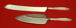 Lace Point by Lunt Sterling Silver Wedding Cake Set Server 2pc Custom Made HHWS