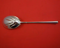 Vanderslice Coin Silver Ice Cream Spoon 6" Heirloom