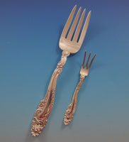 Decor by Gorham Sterling Silver Flatware Set For 8 Service 60 Pcs Many Servers!