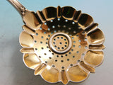 Japanese by Tiffany and Co Sterling Silver Sugar Sifter Gold-Washed 5 7/8"