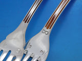 Talisman Sienna Brown by Christofle Silverplate Flatware Service Set 41 pieces
