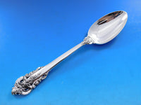 Grande Baroque by Wallace Sterling Silver Serving Spoon Set of 4 pieces 8 3/4"