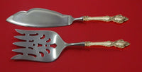 Lasting Grace by Lunt Sterling Silver Fish Serving Set 2 Piece Custom Made HHWS