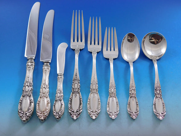 King Richard by Towle Sterling Silver Flatware Set 12 Service 108 pc Dinner Size