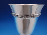 Meadow Rose by Wallace Sterling Silver Water Goblet GW #B323 7" x 3 1/4" (#8101)