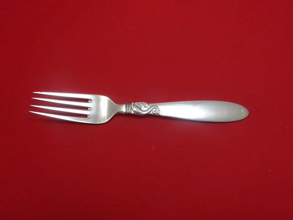 Dolphin by Frigast Sterling Silver Dessert Fork 6 3/4" Heirloom Silverware