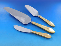 Faneuil Gold by Tifffany Sterling Silver Flatware Set Service Vermeil 133 pc Din
