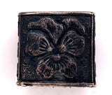 Anne Choi Cat and Pansy Sterling Bead (#J5809)