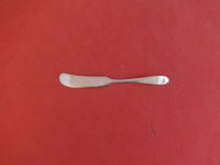 G Amaya V Mexican Sterling Silver Butter Spreader Flat Handle 5 1/2"