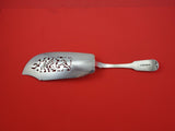 English Georgian Sterling Fish Server London 1825 pierced chased blade 12"