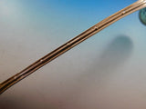 Bird by Wendt Sterling Silver Oyster Ladle Hooded Hood Gold Washed 10 1/2"