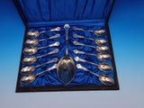 Corinthian by Gorham Sterling Silver Ice Cream Spoon Server Set in Box 13 pcs