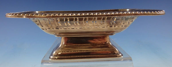 Ellis Barker Silverplate Serving Dish Small Pierced 6 1/4" x 4 1/2" x 2" (#2628)