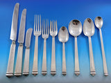 Hampton by Tiffany Sterling Silver Flatware Set for 12 Service 127 pcs Dinner