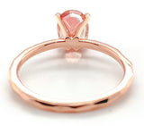 14k Rose Gold 1.45 Carat Genuine Natural Oregon Sunstone Ring 7 1/2 (#J7555)