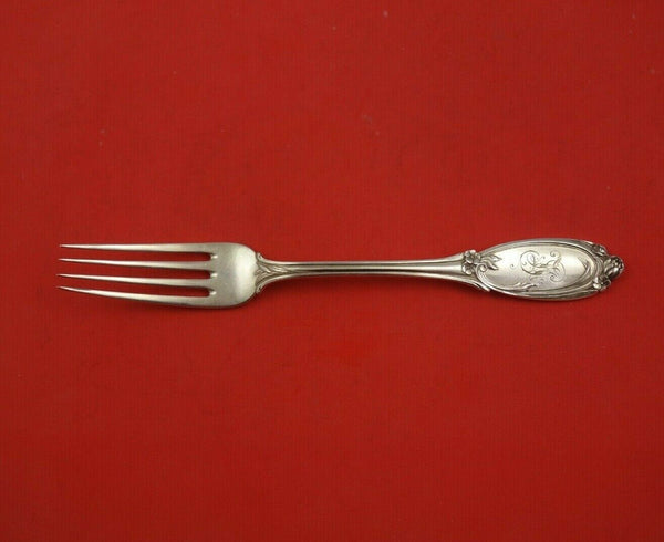 Russian Sterling Silver Dinner Fork 8" Flatware Heirloom Silverware