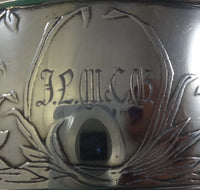 Tiffany & Co. Sterling Silver Child's Bowl with Acid-Etched Fairies (#0808)