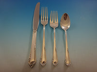 Dancing Flowers by Reed & Barton Sterling Silver Flatware Set 12 Service 63 Pcs