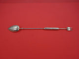Number 74 Wheat by Gorham Sterling Olive/Pickle Spear light vermeil BC  10 3/8"