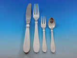 Baronesse by Jens Andersen Sterling Silver Flatware Set Service Danish 46 pcs