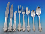 Lily of the Valley by Georg Jensen Sterling Silver Flatware Set Service 96 pcs