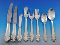 Lily of the Valley by Georg Jensen Sterling Silver Flatware Set Service 96 pcs