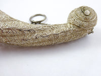 Handmade Sterling Filigree Tussie Mussie Posey Posy Holder (#J1230)
