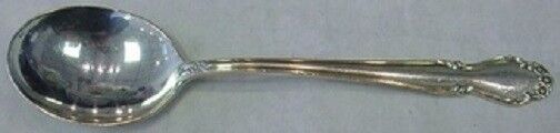 Wedding Bells by International / Rogers Sterling Silver Cream Soup Spoon 6 1/2"