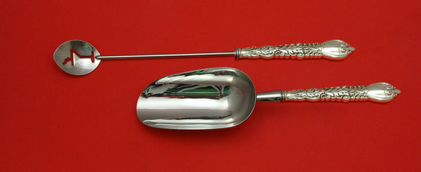 Florentine by Tiffany & Co. Sterling Silver Bar Set 2pc HHWS Custom Made