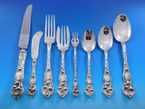 Lily by Watson Sterling Silver Flatware Set for 8 Service 73 pieces Floral
