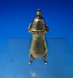 English Sterling Silver Pepper Shaker Vermeil 3 1/8" x 1" 1 ozt. (#6302)