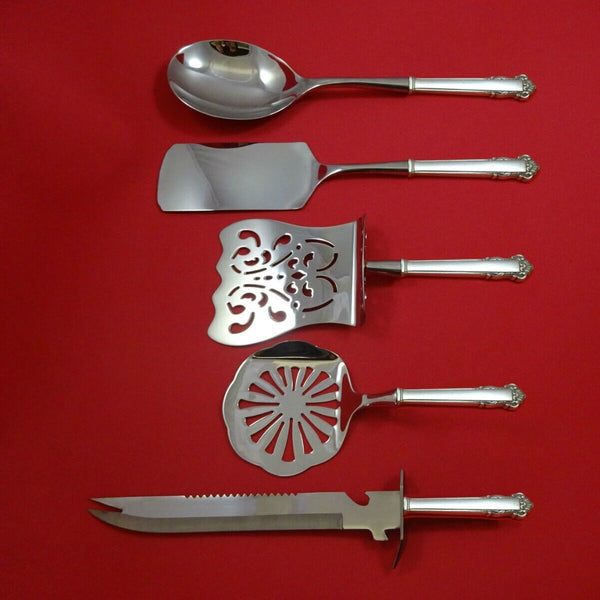 English Shell by Lunt Sterling Silver Brunch Serving Set 5pc HH WS Custom Made