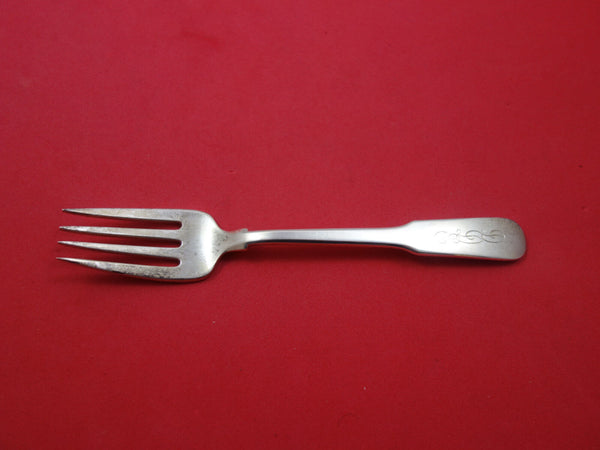 Colonial Fiddle by Tuttle Sterling Silver Salad Fork 6 1/4" Flatware