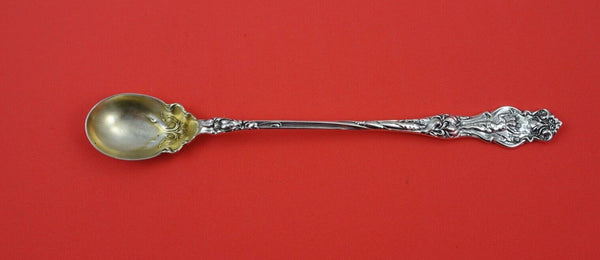 Irian by Wallace Sterling Silver Olive Spoon long GW original solid 7 7/8"