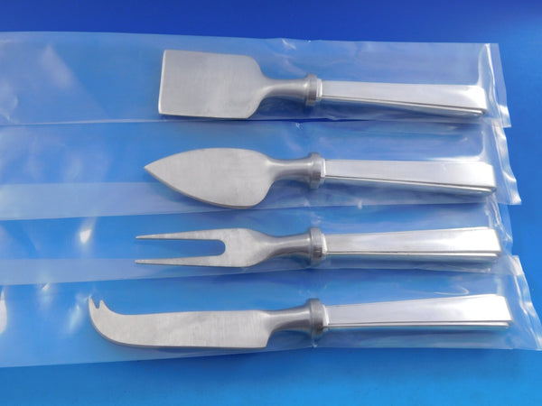 Modern Classic by Lunt Sterling Silver Cheese Serving Set 4 Piece HHWS Custom