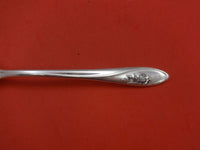 Sculptured Rose by Towle Sterling Silver Serving Spoon Pierced 9-Hole Original