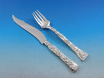 Vine by Tiffany & Co. Sterling Silver Flatware Individual Fish Set 16 pcs Rare