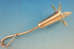 Small Sterling Child's Tussie Mussie Posey Posy Holder Flower (#J1281)