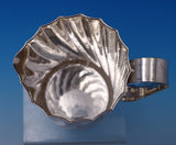 Fluted Modern by Calegaro Italy .800 Silver Milk Pitcher 6 1/8" Tall (#7520)