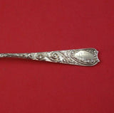 Luxembourg by Wood and Hughes Sterling Silver Sugar Spoon Fluted Flowers 5 7/8"