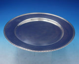 International Silverplate Charger Plate with Beaded Edge #3905 10 1/2" (#5282)
