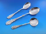 Tang AKA Seaweed Danish 830 Silver Flatware Set Modern 93 pieces Mathiesen