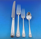 English Shell by Fletcher & Son Sterling Silver Flatware Set Service 132 pieces