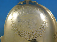 Georgian by Towle Sterling Silver Ice Cream Server Gold Washed 10 3/4" Heirloom