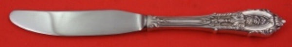 Rose Point by Wallace Sterling Silver Butter Spreader HH WS Modern Blade 6 1/4"