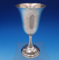 Rose Point by Wallace Sterling Silver Water Goblet #4640-9 7" x 3 1/4" (#7902)